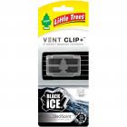 Little Trees Air Freshener, Vent Clip, Black Ice (CTK52431-24)