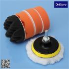 6PCS 3" Inch Sponge Polishing Waxing Buffing Pad Kit For Car Auto Compound-Polishing With M10 Drill Adapter