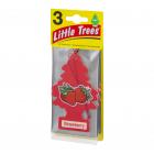 Little Tree Air Freshener, 3pk, Strawberry