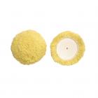 3.5" Micro Wool & Synthetic Single-Ply Polishing Pad, (Pack of 3) - 3.5 Inch
