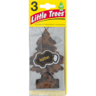 LITTLE TREES Air Fresheners Leather 3-Pack