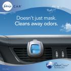 Febreze Car Air Freshener Vent Clip with Gain Scent, Moonlight Breeze, 2 Count