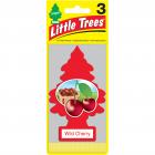 Little Trees Air Freshener, Wild Cherry, 3pk