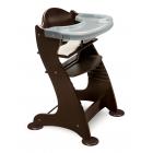Badger Basket - Wooden High Chair, Espresso