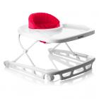 Joovy Spoon Baby Walker with Dishwasher Safe Tray Insert, Red