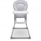 Delta Children's EZ-Fold High Chair - Glacier Metal