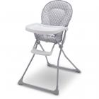 Delta Children's EZ-Fold High Chair - Glacier Metal