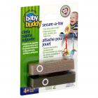 Baby Buddy Secure-A-Toy Strap, 4+ Months, 2 count
