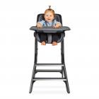 4moms high chair with magnetic tray, white/grey
