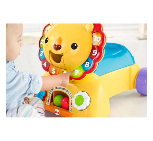 fisher price sit stride and ride lion