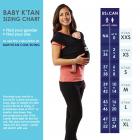 Baby K'tan PRINT Baby Carrier in Olive Stripe - Medium