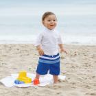 i play. Colorblock Trunks with Built-in Reusable Absorbent Swim Diaper (Baby Boys & Toddler Boys)