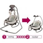 Graco DuetSoothe Baby Swing and Rocker, Winslet