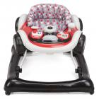 Delta Children Lil Drive Play Car Style Rolling Baby Bouncer Walker, Brody Grey
