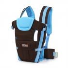 100% Safe Air Mesh Adjustable 4-Positions, 360° Ergonomic Newborn Infant Baby & Child Toddler Front and Back Carrier Backpack Wrap Rider Sling, Soft & Breathable Cotton All Season
