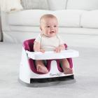 Ingenuity Baby Base 2-in-1 Booster Seat, Pink Flambe