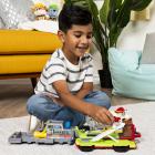 PAW Patrol, Marshall’s Ride ‘n’ Rescue, Transforming 2-in-1 Playset and Fire Truck, for Kids Aged 3 and Up