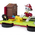 PAW Patrol, Marshall’s Ride ‘n’ Rescue, Transforming 2-in-1 Playset and Fire Truck, for Kids Aged 3 and Up