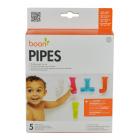 Boon Pipes Building Bath Toy Set, Learning Bath Toys, 5 Ct