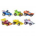 PAW Patrol, True Metal Ready Race Rescue Gift Pack of 6 Race Car Collectible Die-Cast Vehicles, 1:55 Scale