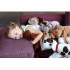 Pound Puppies Classic Plush - Wave 1 - White with Brown