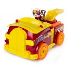 PAW Patrol Mighty Pups - Marshall’s Flip & Fly, 2-in-1 Transforming Vehicle with Launchers, Arcket Exclusive, for Ages 3 and Up