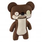 Fuggler, Funny Ugly Monster, 9 Inch Teddy Bear Nightmare (Brown) Plush Creature with Teeth, for Ages 4 and Up