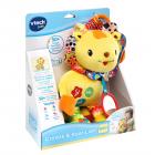 VTech Crinkle & Roar Lion With Crinkly Feet, Ribbon Tags and Mirror