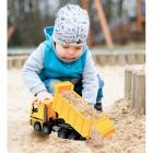 Click N' Play Friction Powered Dump Truck Construction Toy Vehicle for Kids