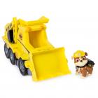 PAW Patrol Ultimate Rescue, Rubble’s Ultimate Rescue Bulldozer with Moving Scoop and Lift-up Dump Bed, for Ages 3 and Up