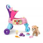 VTech Cutie Paws Puppy Stroller With Plush Puppy and Accessories