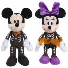 Disney Halloween Bean Plush- Skeleton Mickey and Minnie