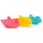Ubbi Stack and Splash Bath Toys, Dolphin, 3 Pack
