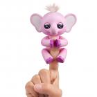 Fingerlings Baby Elephant - Nina (Pink) - Interactive Toy by WowWee