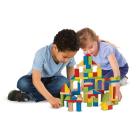 Melissa & Doug 75 Multi-Colored Wooden Blocks