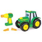 John Deere Toddler Toy Tractor, Build-A-Johnny Tractor with Pretend Drill