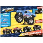 Adventure Force Lights & Sound Wheel Standers Motorized Vehicle, Silver