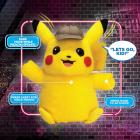 Pokémon Detective Pikachu Movie Interactive Talking Plush - 2 Voice Modes - 12" - Ages 2+