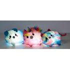 Pikmi Pops™ Jelly Dreams, Glint the Dog, 11" LED Light Up Plush Toy