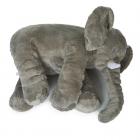 Large Stuffed Animal Soft Cushion Grey Elephant Plush Pillow Toy for Kids (20'')
