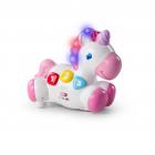 Bright Starts Rock & Glow Unicorn Toy with Lights and Melodies