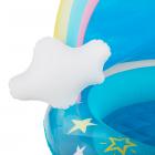 Summer Waves Round Inflatable Rainbow Baby Pool, Blue