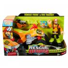 Rescue Heroes Forrest Fuego & Fire Tracker Vehicle