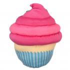 Nickelodeon JoJo Siwa Large 17" Plush Pink and Blue Sparkle Cupcake Pillow, 1 Each