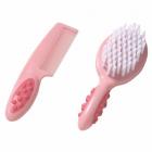 Safety 1st - Soft Grip Brush & Comb Set, Pink