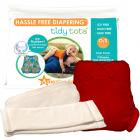 Tidy Tots Hassle Free 2 Diaper Trial Set with Red Cover
