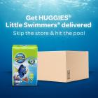 Huggies Little Swimmers Disposable Diaper Swimpants, Size Small, 20 Count