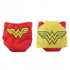 Bumkins Snap in One, DC Comics, Wonder Woman Icon with Cape