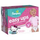 Pampers Easy Ups Training Underwear Girls Size 5 3T-4T 72 Count