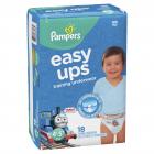 Pampers Easy Ups Training Underwear Boys Size 6 4T-5T 90 Count